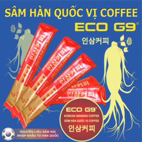 SÂM HÀN QUỐC VỊ CÀ PHÊ ECO G9