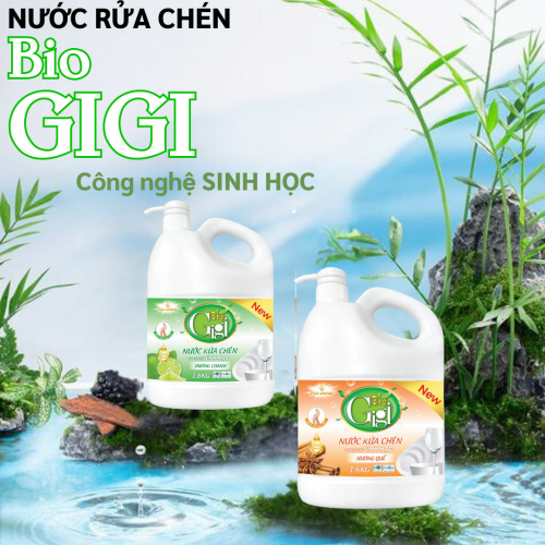 NƯỚC RỬA CHÉN HƯƠNG QUẾ BIO GIGI 3,6KG