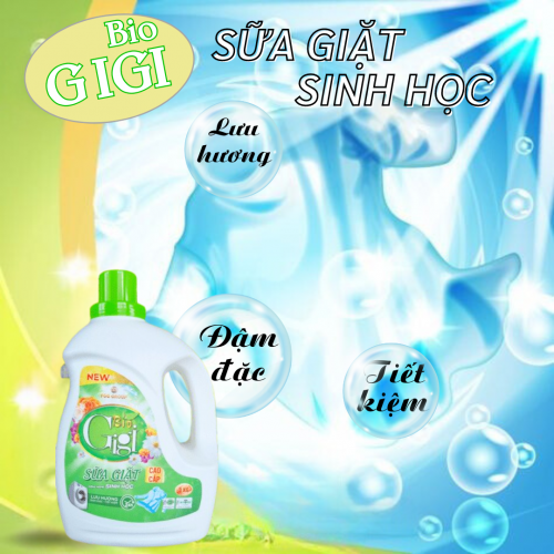 SỮA GIẶT SINH HỌC CAO CẤP 5 TRONG 1 BIO GIGI 3KG