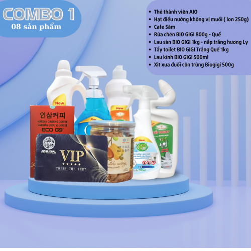 Combo 1-07: Người tiêu dùng thông minh với gói combo 2tr đồng