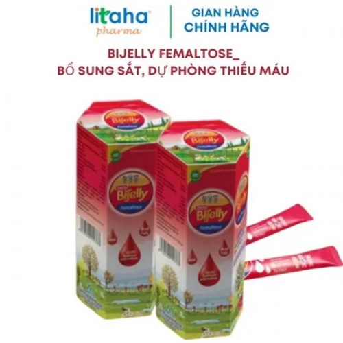 Thạch Femaltose Bijelly- Bổ Sung Sắt