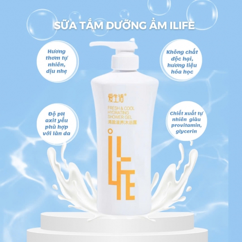 Sữa tắm dưỡng ẩm ILFE